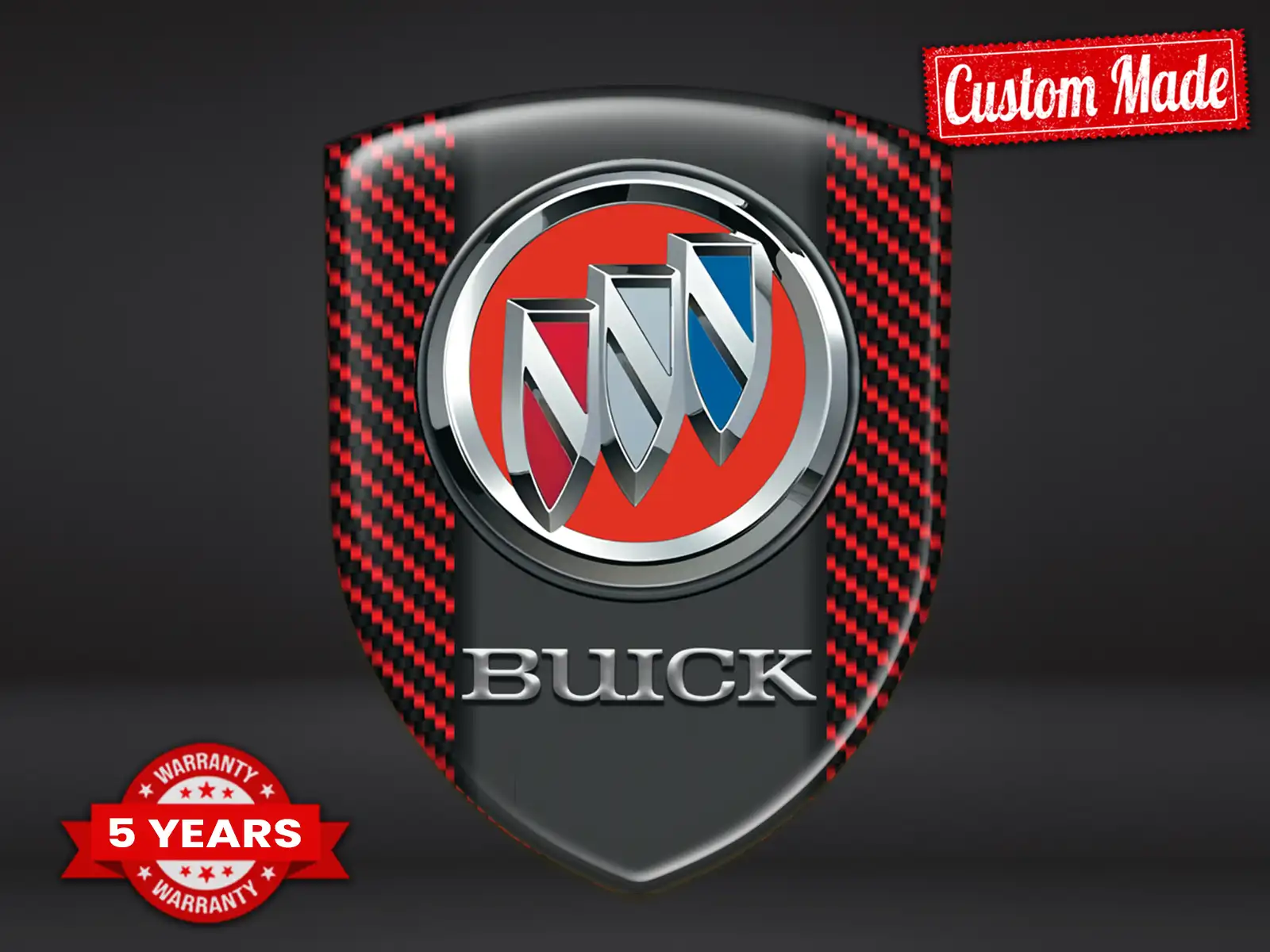 Buick Vinilos Ventana Auto Máximo Estilo Pro Resistente